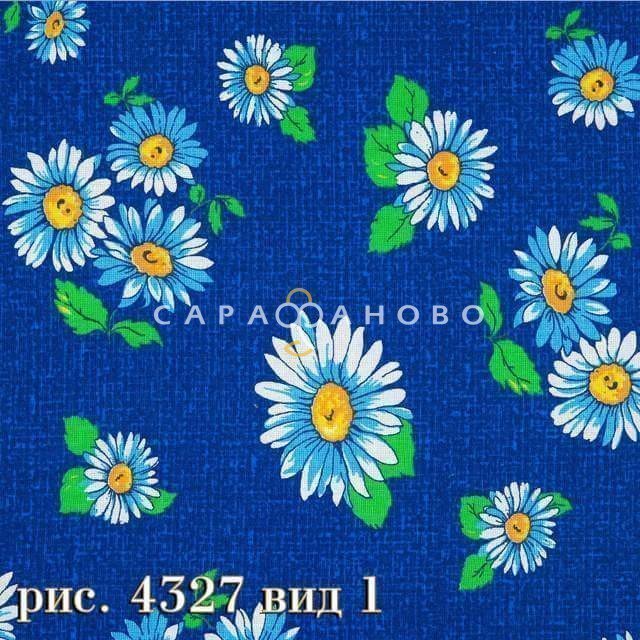 Ткань Бязь 150 см Плательная Коллекция рис 4327 вид 1