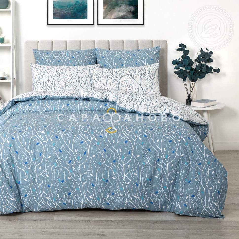 Ткань Бязь 220 см 120 гр рис 13424-2 терри комп.
