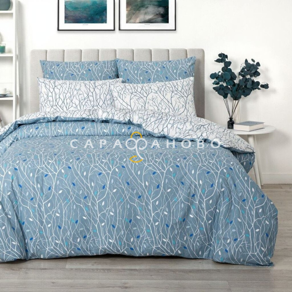 Ткань Бязь 220 см 120 гр рис 13424-2 терри комп.