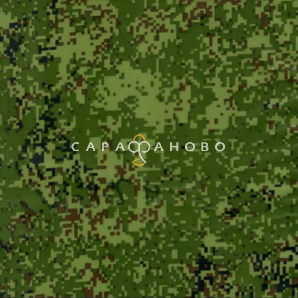 Ткань Оксфорд 600 ПВХ 150 см 290 гр КМФ Цифра Зелная