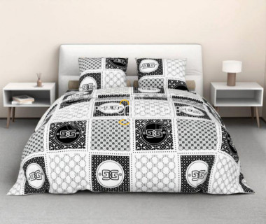 Ткань Бязь 220 см 120 гр рис 408 Монограмм, 9 Вид бз