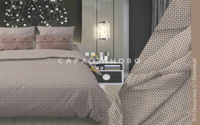 Ткань бязь 150 см 140 гр. рис 164 Виши вид 1/1