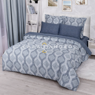 Ткань Сатин 220 см 120 гр рис. Инсайт В 23224-1