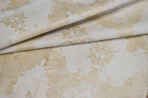 Тик 100% п/э 220 см (90) диз. Персидские мотивы Beige NEW (рисунок 14-112)