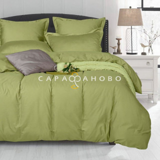 Ткань Сатин 220 см рис. 70101-1 Олива