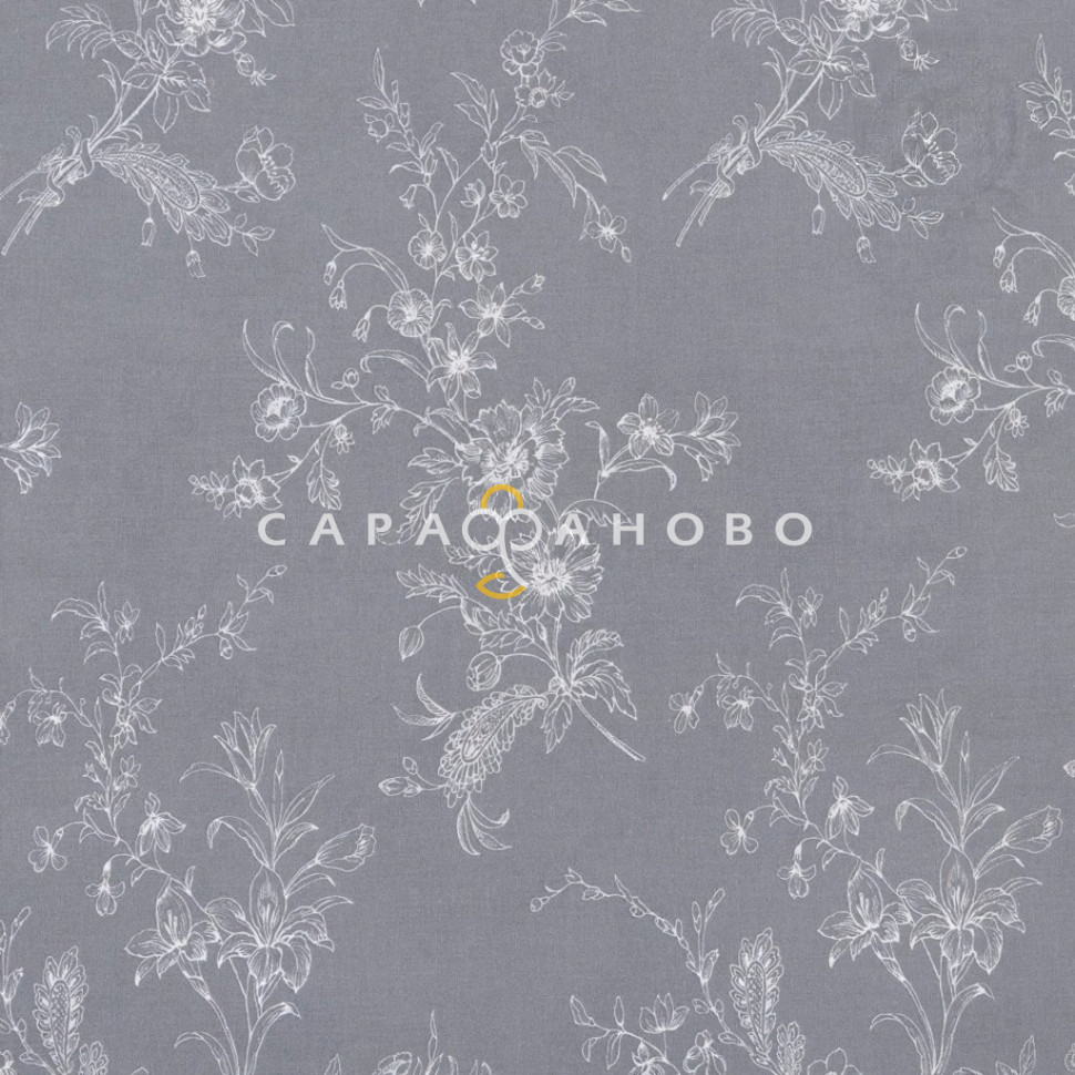 Ткань поплин 220 см рис. 20641-2 Луара (компаньон)