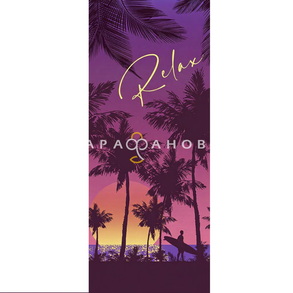 Ткань Вафельное полотно 150 см 170 гр рис Южная ночь 12426-1