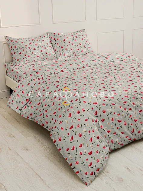 Ткань Бязь 220 см 142гр набивная рис 21879-1