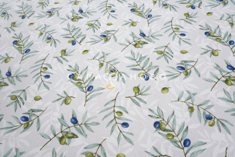 Ткань Рогожка 150 см 170 гр рис. Долина 7675