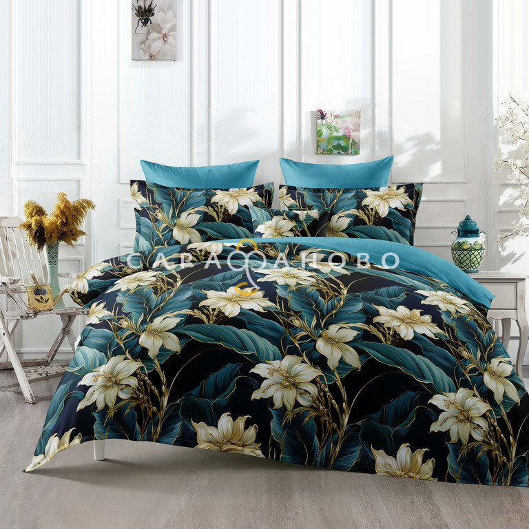 Ткань Поплин 220 см 110 гр А+В рис 1439