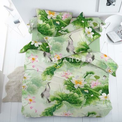 Ткань Бязь Комфорт 150 см 4498-1 Цапля