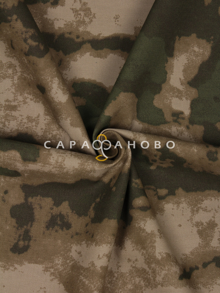 Саржа набивная 150 см, 862-3 240 +/- 13 г/м2