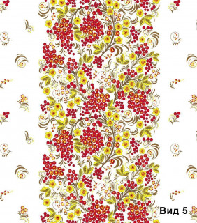Ткань вафельное полотно рис 1504 вид 5