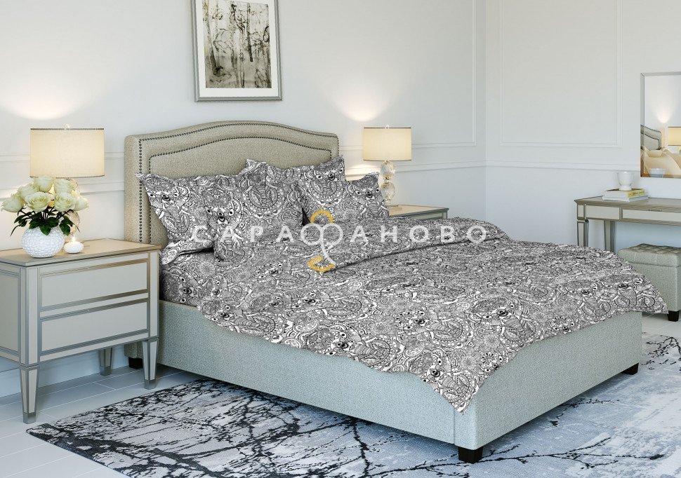 Ткань Бязь 150 см рис. 9450 
