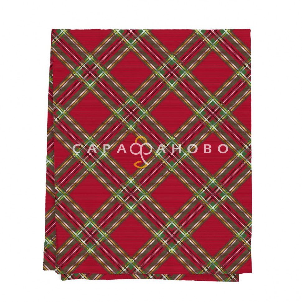 Скатерть рогожка Mia Cara 30196-1 Альпийская сказка