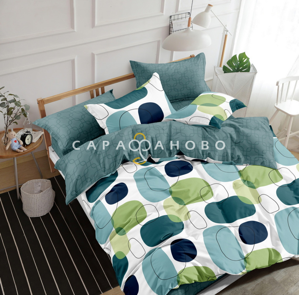 Ткань Поплин 220 см 115 гр А+В рис 1670