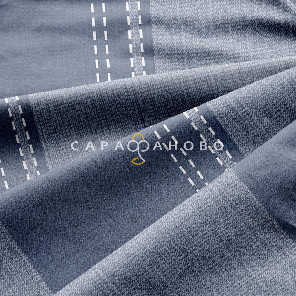 Ткань Бязь Комфорт 220 см 15959-1 Denim основа