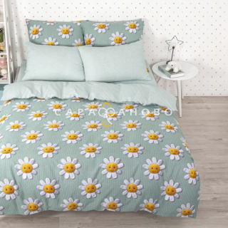 Ткань Бязь 220 см 120 гр рис. Смайл   13357-1