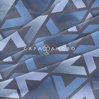 Ткань Бязь Комфорт 220 см 120 гр рис 50407 вид 1 "Феликс" синий