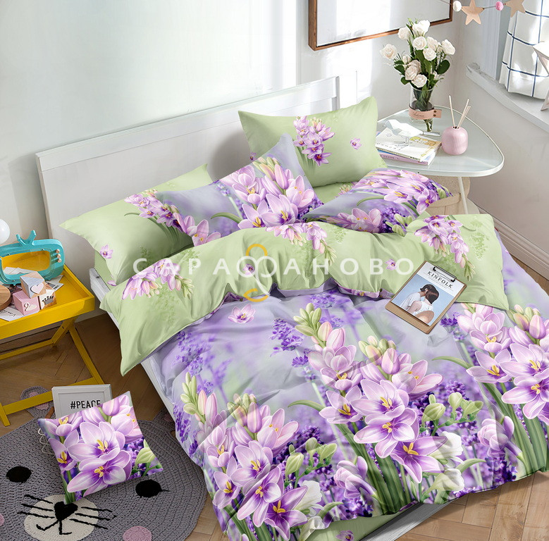 Ткань Поплин 220 см 110 гр А+В рис 1488