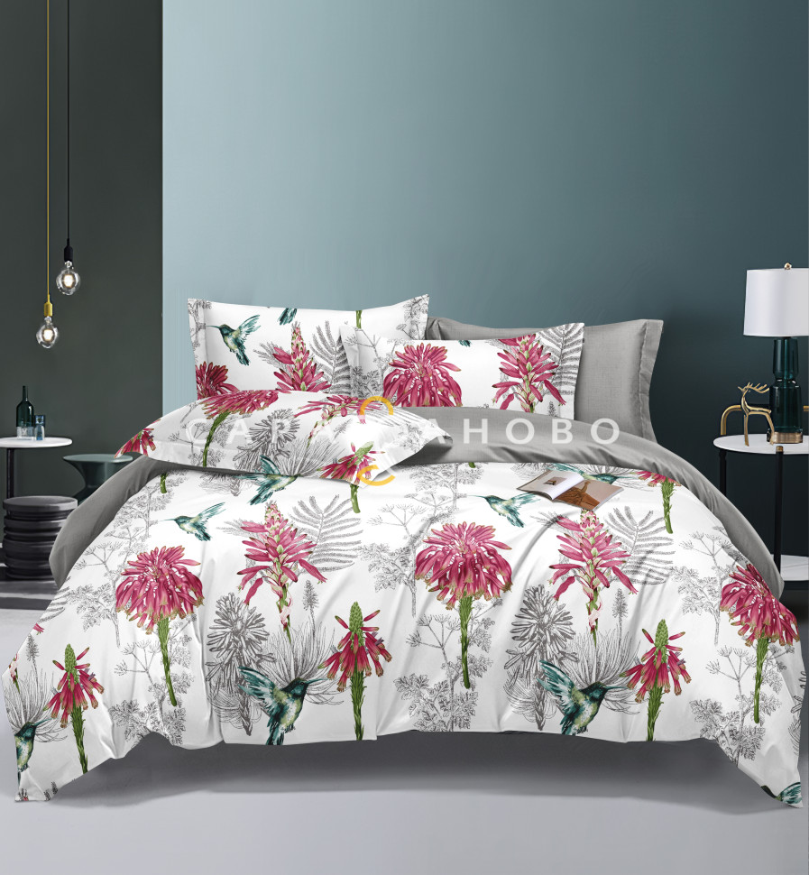 Ткань Сатин Твил набивной 235 см. 115гр. А+В рис.3