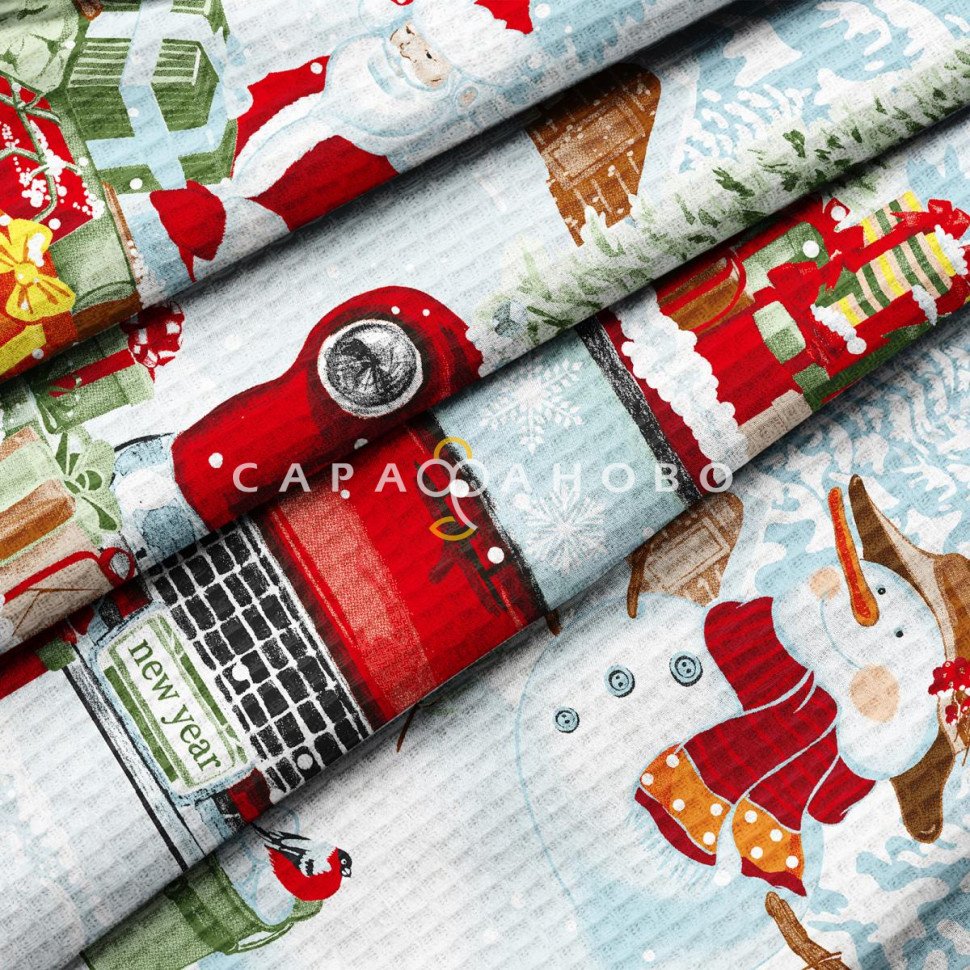 Комплект вафельных полотенец Mia Cara 30441-1 Исполнение желаний
