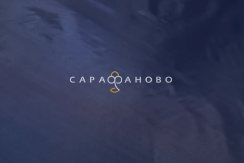 Ткань Оксфорд 210D 150 см 100 гр Люкс сине-черный