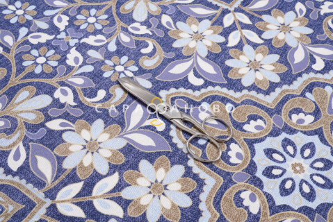 Ткань Рогожка 150 см 170 гр рис. Парма 23156-1 На отрез