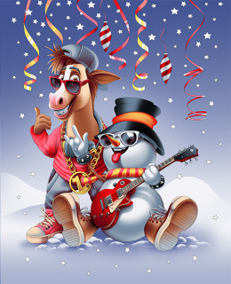 Ткань Вафельное полотно 150 см 160 гр рис Конфетти 13439/1