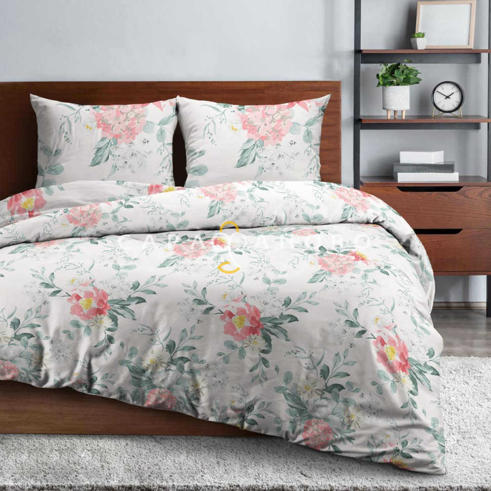 Ткань Бязь Комфорт 220 см 120 гр рис 60076 вид 1