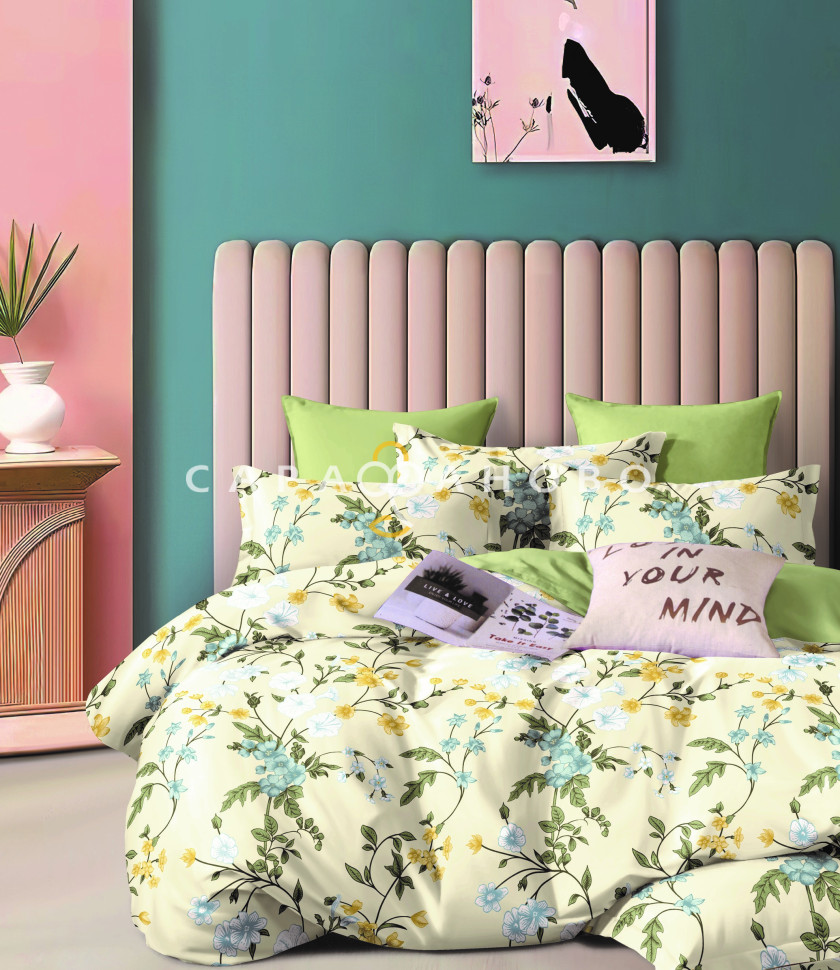 Ткань Сатин Твил набивной 235 см. 115гр. А+В рис.4