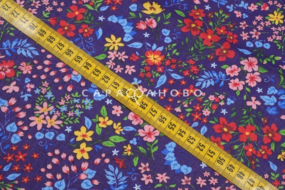 Ткань Ситец 80 см рис 21219 вид 2 (На отрез)