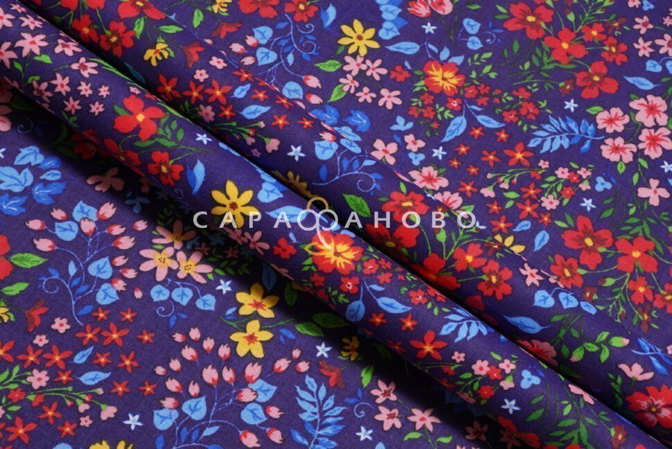 Ткань Ситец 80 см рис 21219 вид 2 (На отрез)