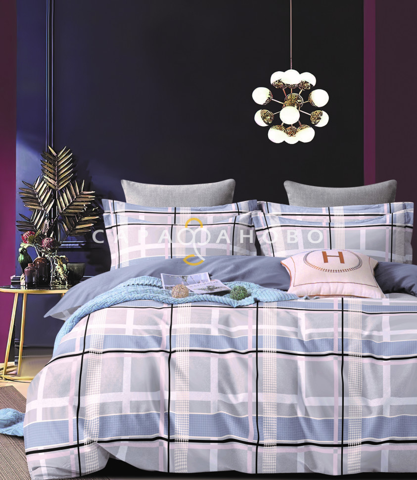 Ткань Сатин Твил набивной 235 см. 115гр. А+В рис.5