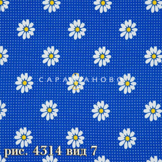 Ткань Бязь 150 см Плательная Коллекция рис 4314 вид 7