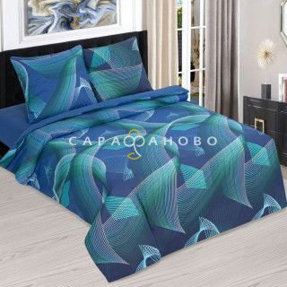 Ткань Поплин 220 см рис. 12551-1 Мёбиус (основа)