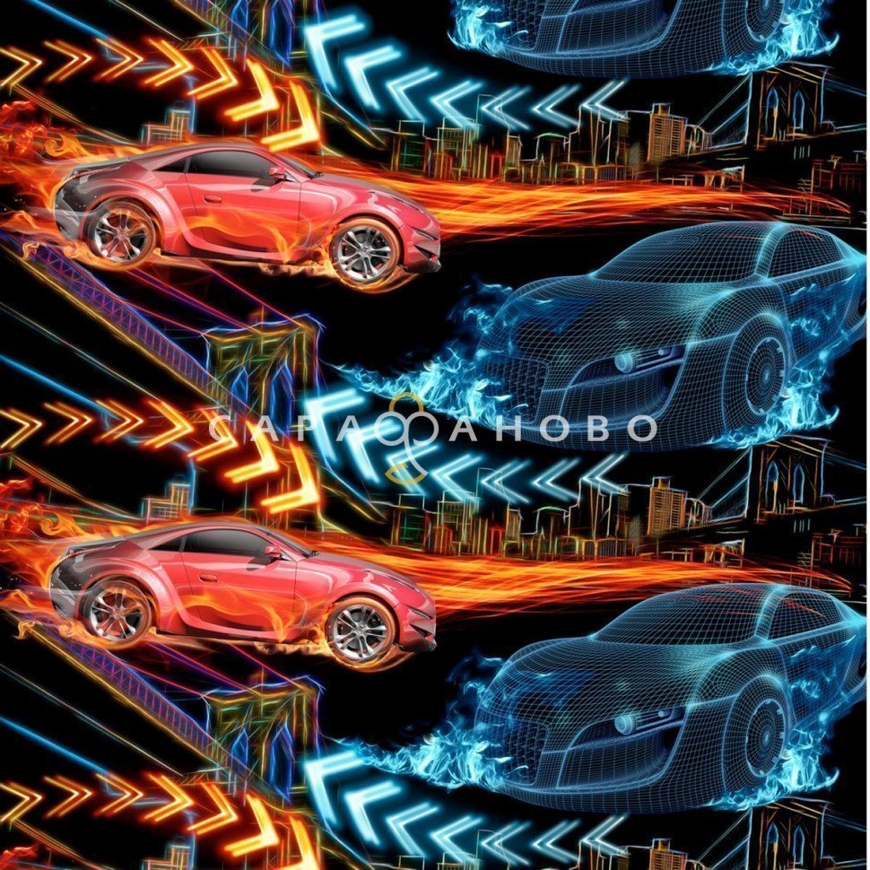 Ткань Бязь Комфорт 150 см 4628-1 Машина