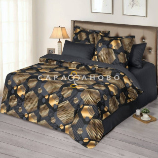 Ткань Сатин 220 см рис. Альберт осн 12867-2