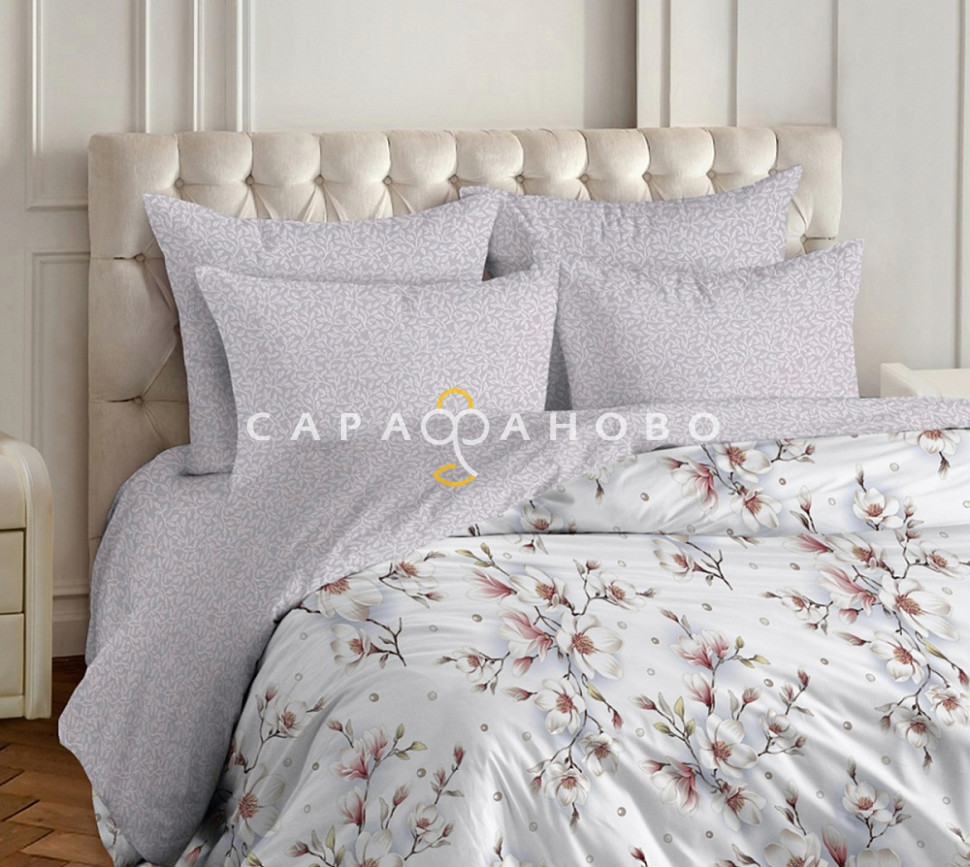 Ткань Поплин 220 см рис. Вальс (компаньон) 13506/1