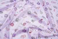 Ткань Ситец 95 см "Котики" рис 5586 вид 8, миниатюра 4
