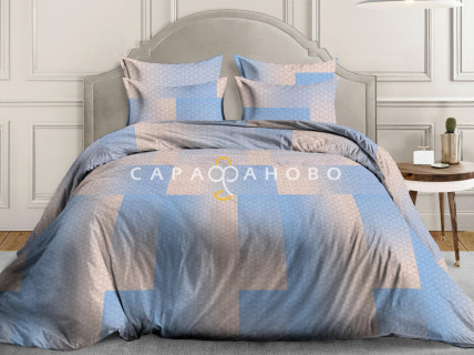 Ткань Бязь 220 см 140 гр рис 20042/1 Оазис 