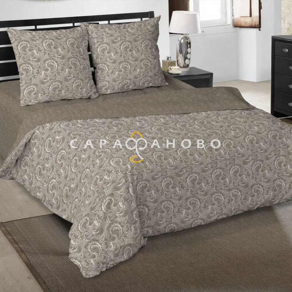 Ткань Поплин 220 см рис. 12592-1 Луара (компаньон)