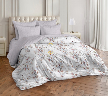 Ткань Поплин  220 см рис. Вальс 13505/1 