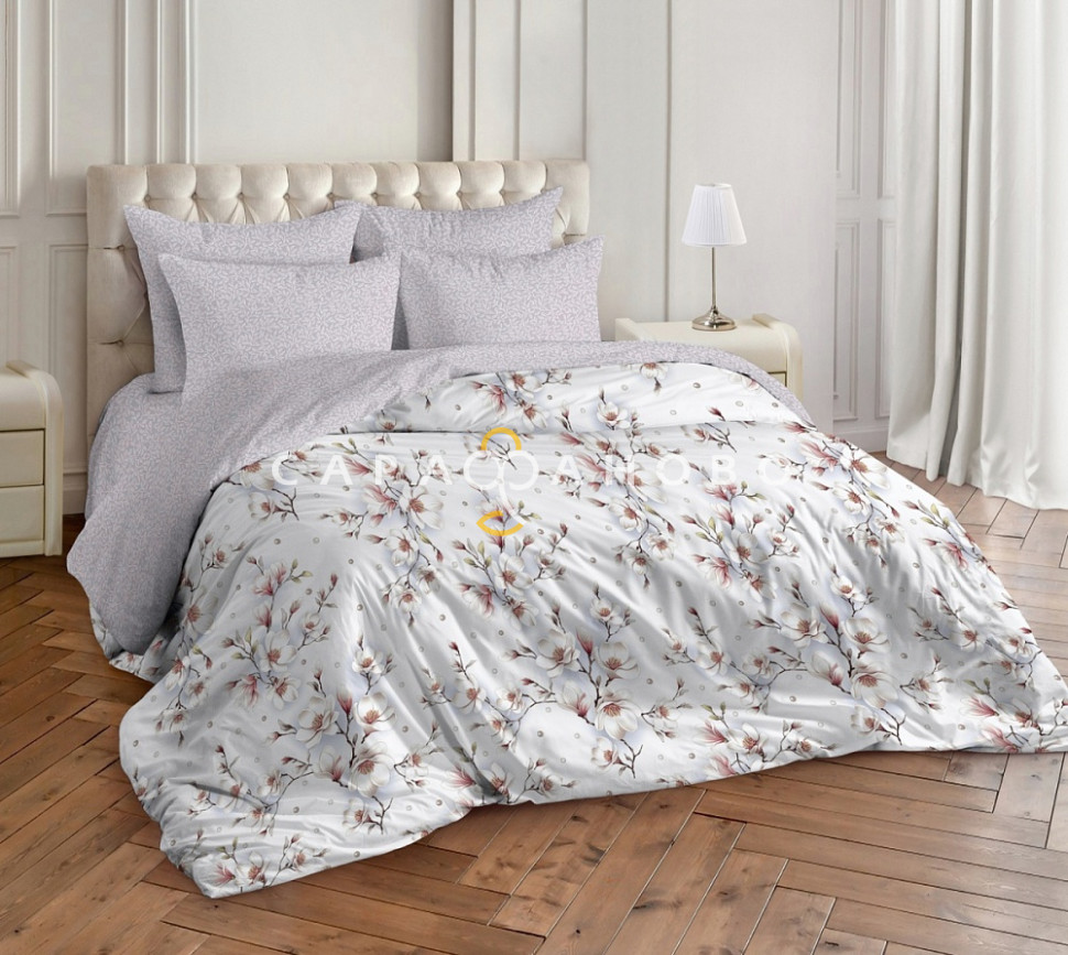 Ткань Поплин 220 см рис. Вальс 13505/1