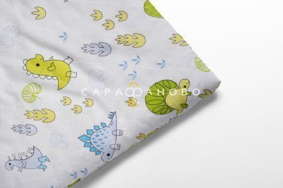 Ткань Муслин 135 см. рис. 7393/1 Дино