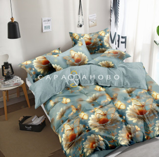 Ткань Поплин 220 см 115 гр А+В рис 1642