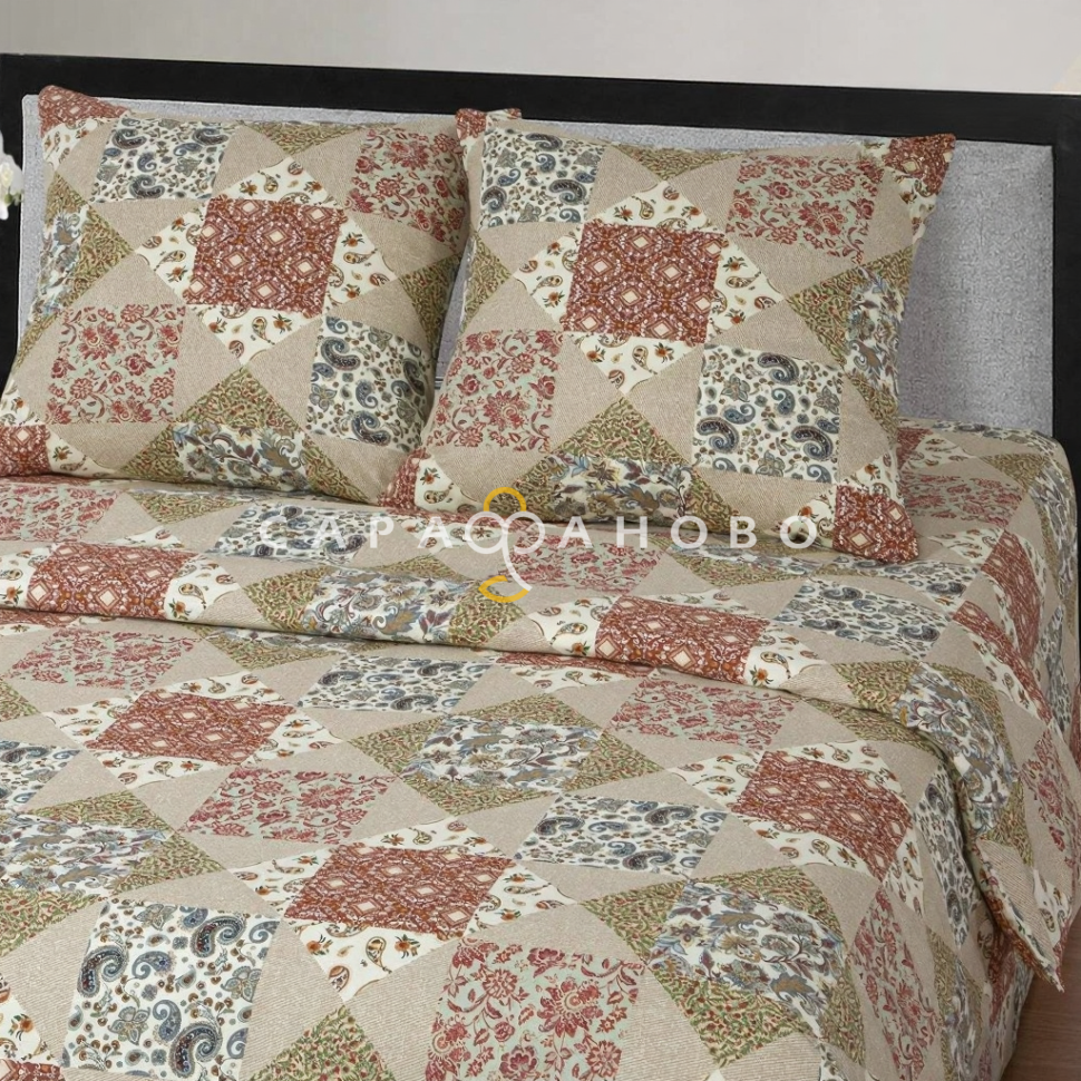 Ткань Бязь 220 см рис. 12359-1 Марта