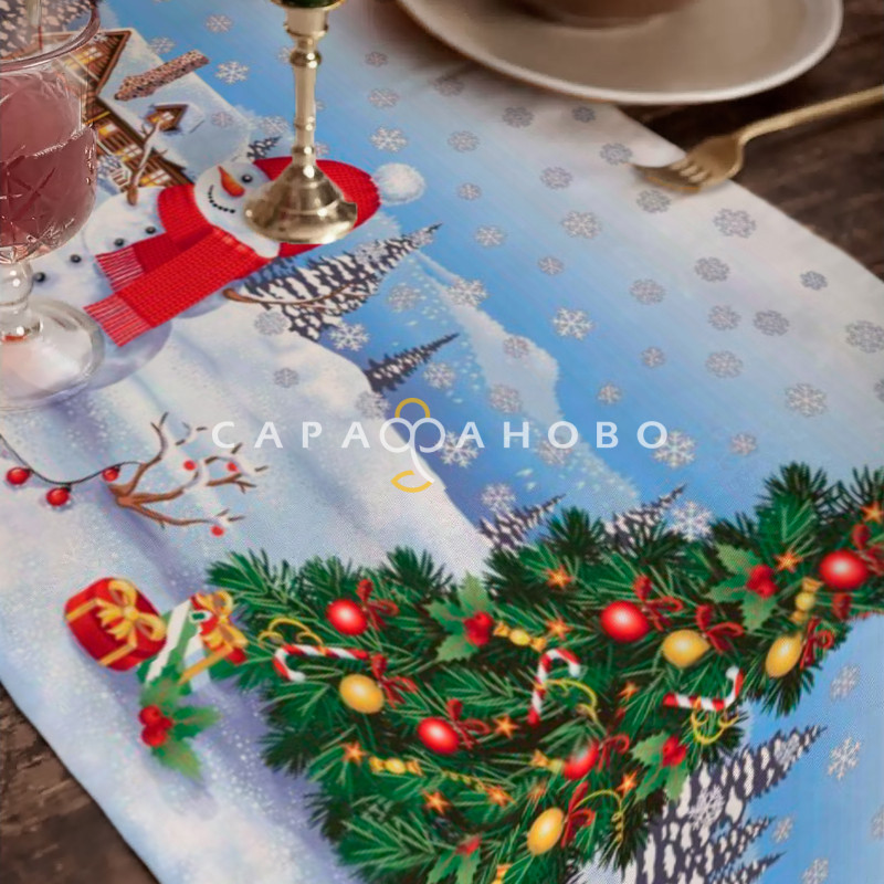 Дорожка 50 см 35044-1 Снеговик