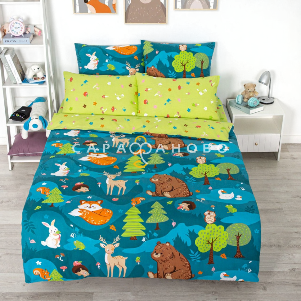 Ткань Поплин 150 см 115 гр рис На опушке 13436-1