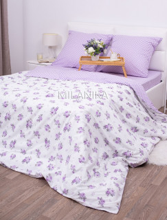 Ткань Поплин  220 см рис. Конфитюр 13323/1